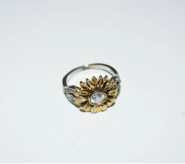 Vermeil Flower Ring