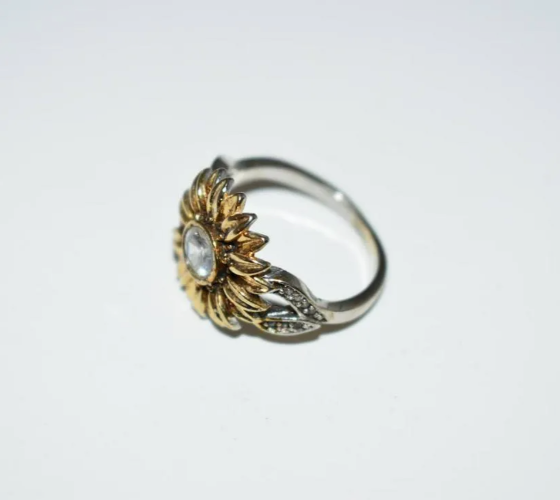 Vermeil Flower Ring