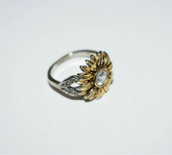 Vermeil Flower Ring