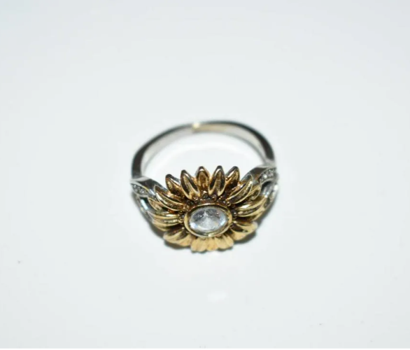 Vermeil Flower Ring
