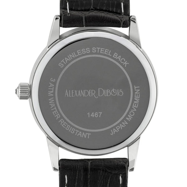 Alexander Dubois New Casual Moon Phase Dial Ladies Leather Watch