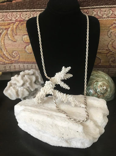 Classic Italy Sterling Silver Rope Chain Necklace 22"