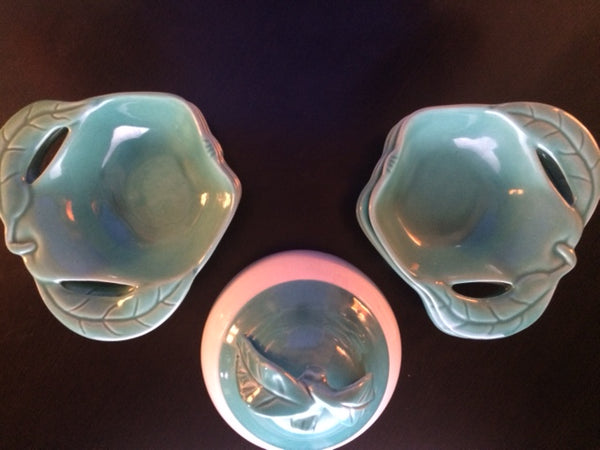 Vintage Antique Enchanto Apple Designed 7-Piece Bowl Set