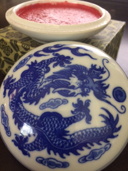 Chinese Large Dragon Ceramic Paint Pot