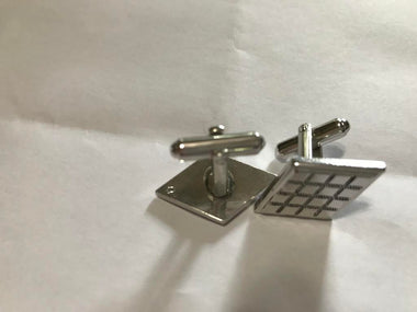 Men's Pair of HICKOK Triangular Vintage Cufflinks