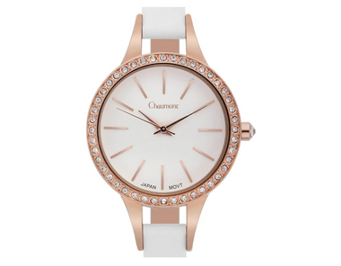 Chamount 36mm Case Classic Swarovski Bezel Watch
