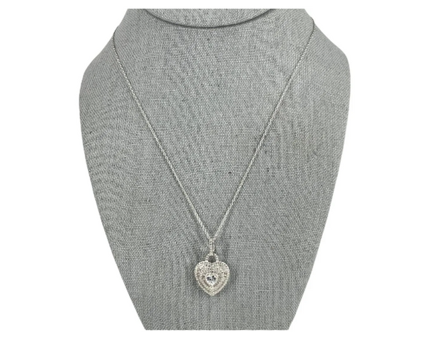 Sparkling Heart Necklace