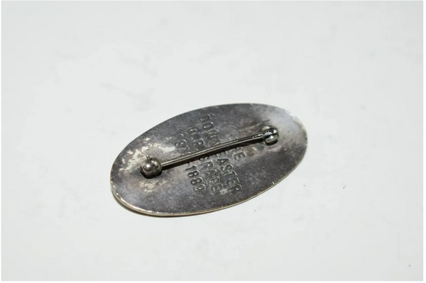 Vintage Sterling Silver Down Easter Sailing Ship Pin Brooch