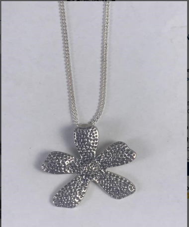 Sterling Silpada Flower Necklace