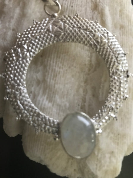 Rainbow Moonstone Shining Handmade 20" Box Chain Necklace