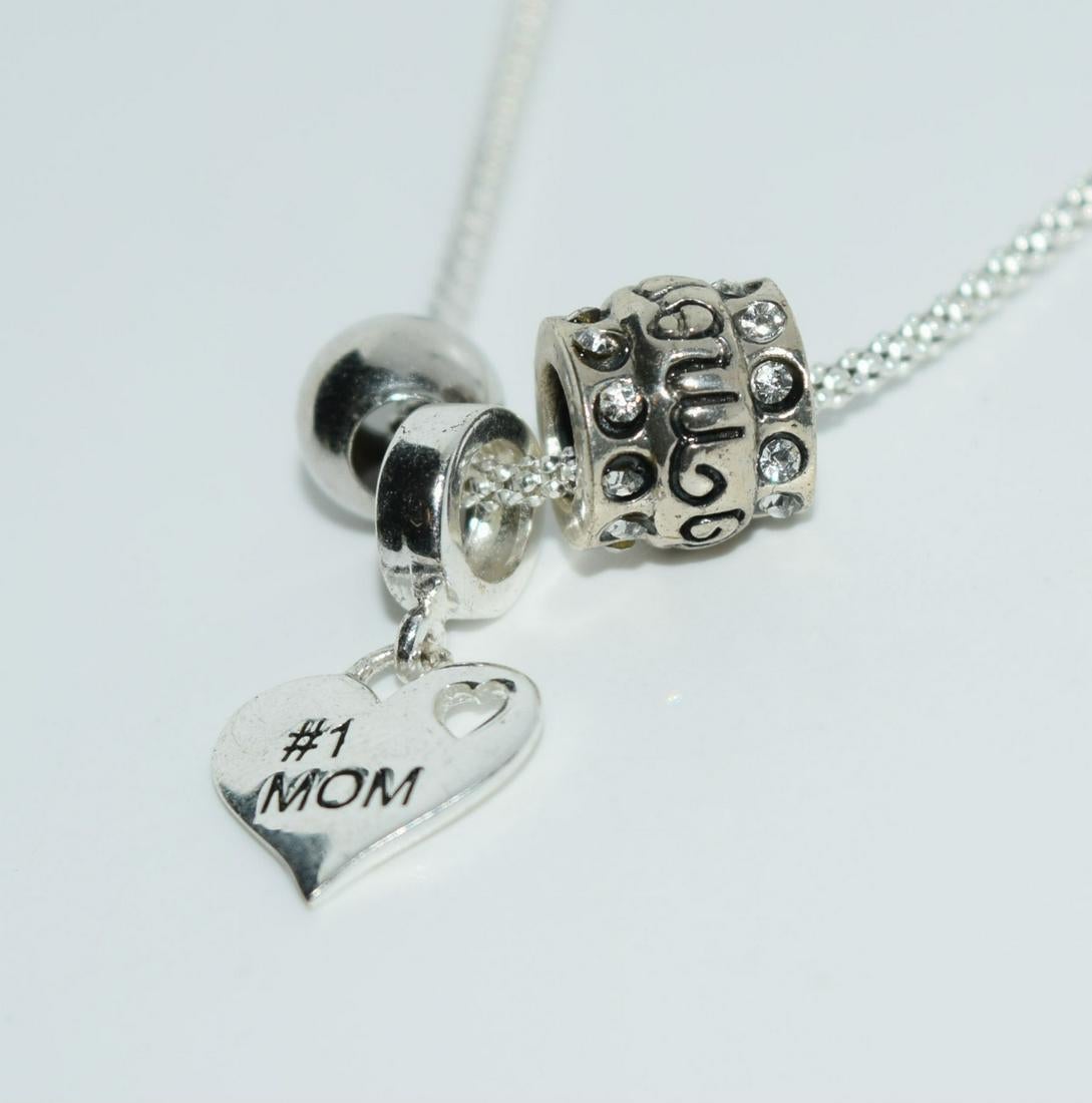 Sterling silver mom bracelet Clearance