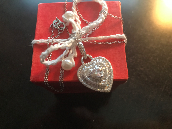 Sparkling Heart Necklace