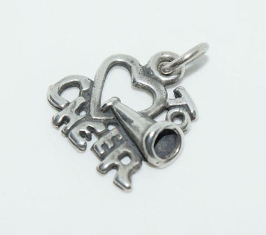 Sterling Silver Love to Cheer Charm