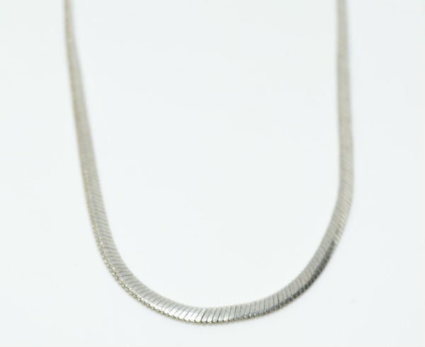 Sterling Silver 2mm Wide Snake Chain 18”