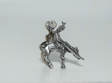 Sterling Silver End of Trail Charm or Pendant