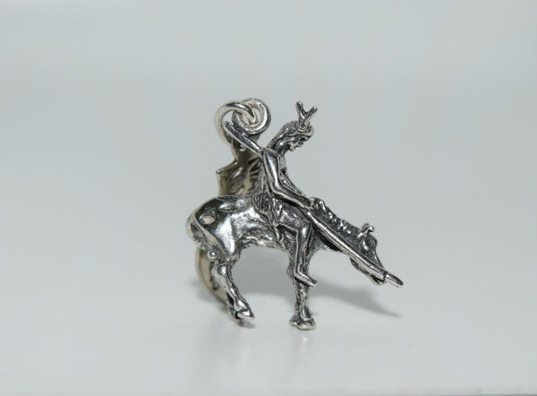 Sterling Silver End of Trail Charm or Pendant