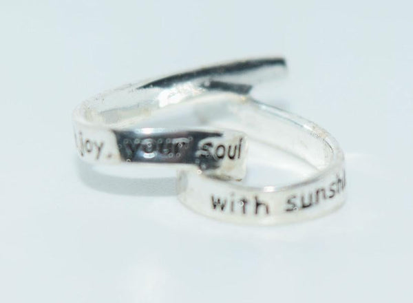 Sterling Silver Engraved Friends Heart Ribbon Pendant