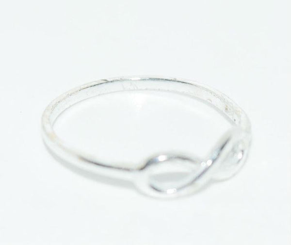 Sterling Silver Infinity Ring Size 5
