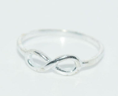 Sterling Silver Infinity Ring Size 5