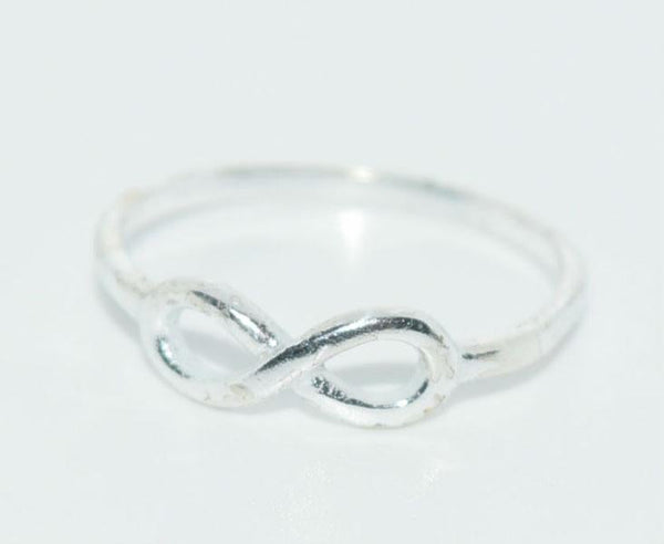 Sterling Silver Infinity Ring Size 5