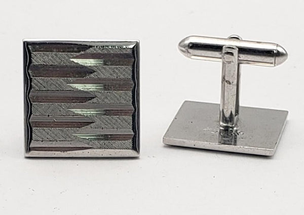 Men's Pair of Mid Century Modern Swank Cufflinks