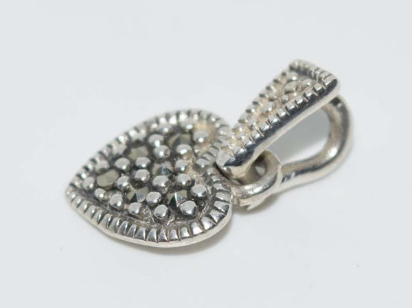 Two Hearts Together Sterling Silver Charms