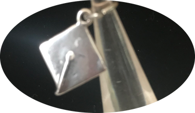 Vintage Sterling Silver Graduation Cap Charm