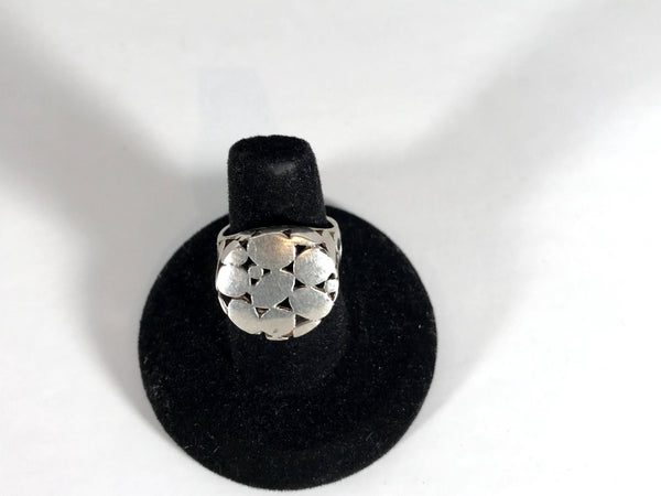 Vintage Sterling Silver Designer Ring Size 6.5