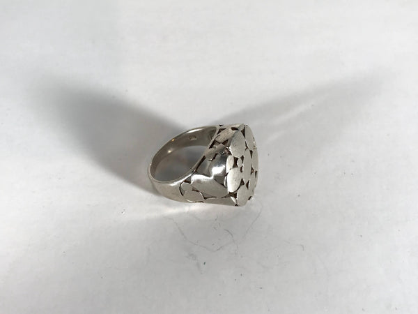 Vintage Sterling Silver Designer Ring Size 6.5