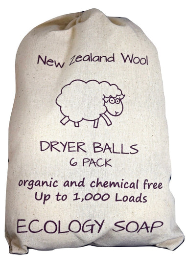 Premium 100% Organic New Zealand Wool Dryer Balls