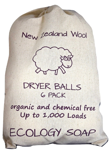 Premium 100% Organic New Zealand Wool Dryer Balls